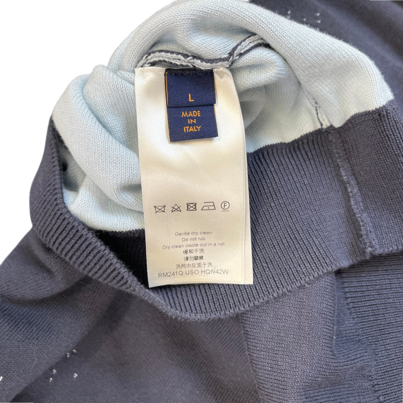 Men's Monogram Gradient Sweatshirt Charcoal Size L
