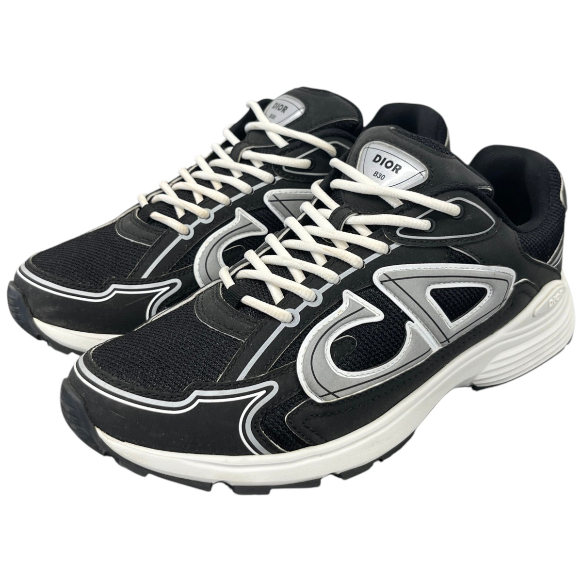 Men's B30 Low Trainers Black Size UK 8 / EU 42 - Photo 9
