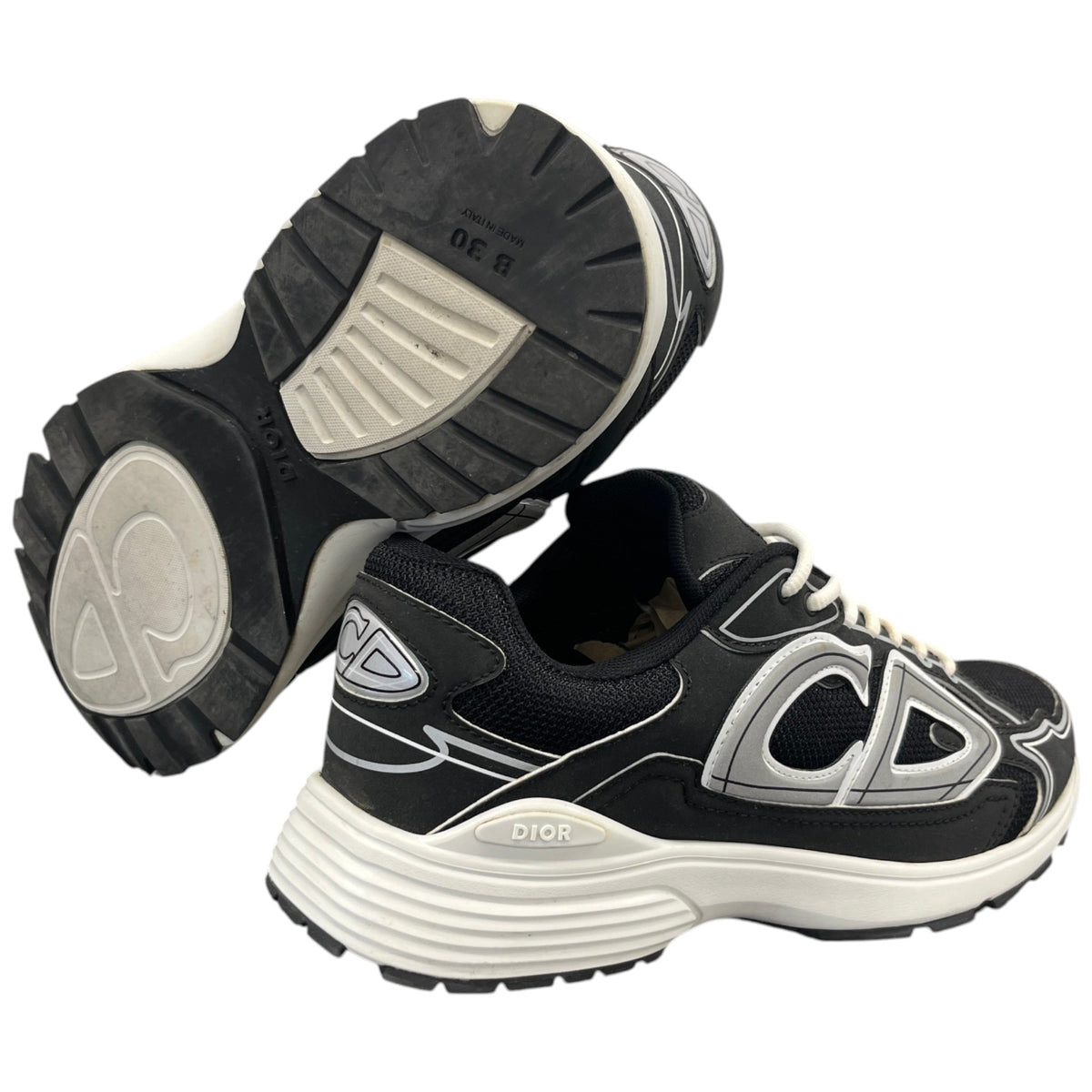 Men's B30 Low Trainers Black Size UK 8 / EU 42 - Photo 10