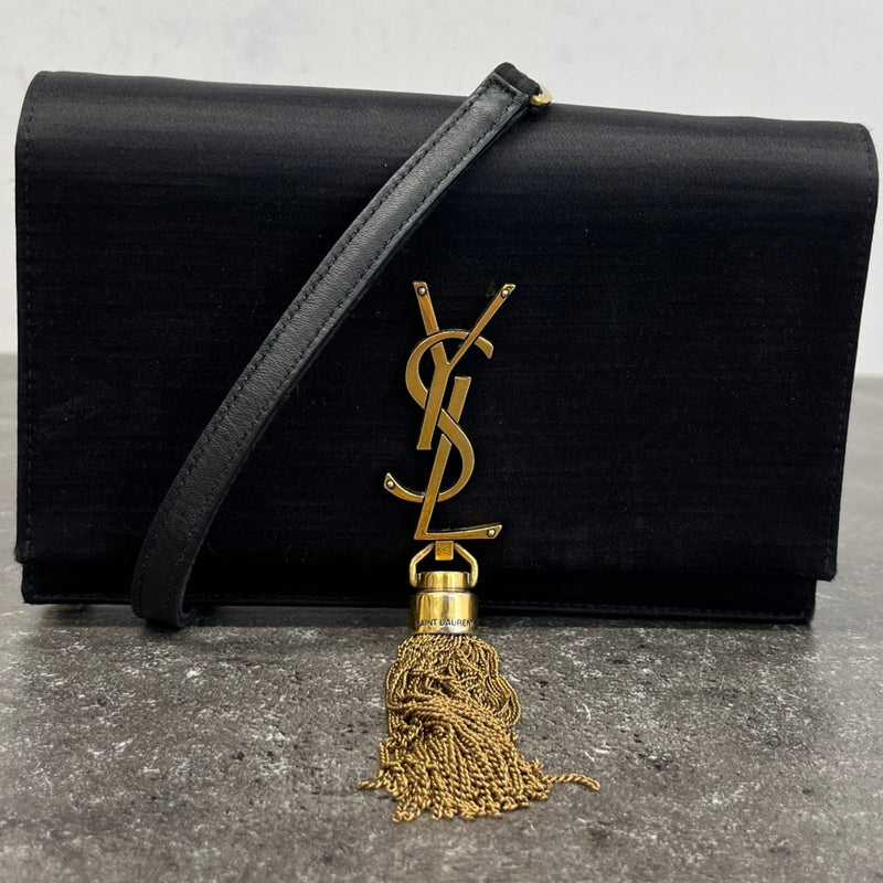 Women's Kate Small Tassel Handbag Black