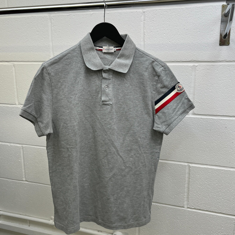 Men's Maglia Polo Shirt Grey Size L