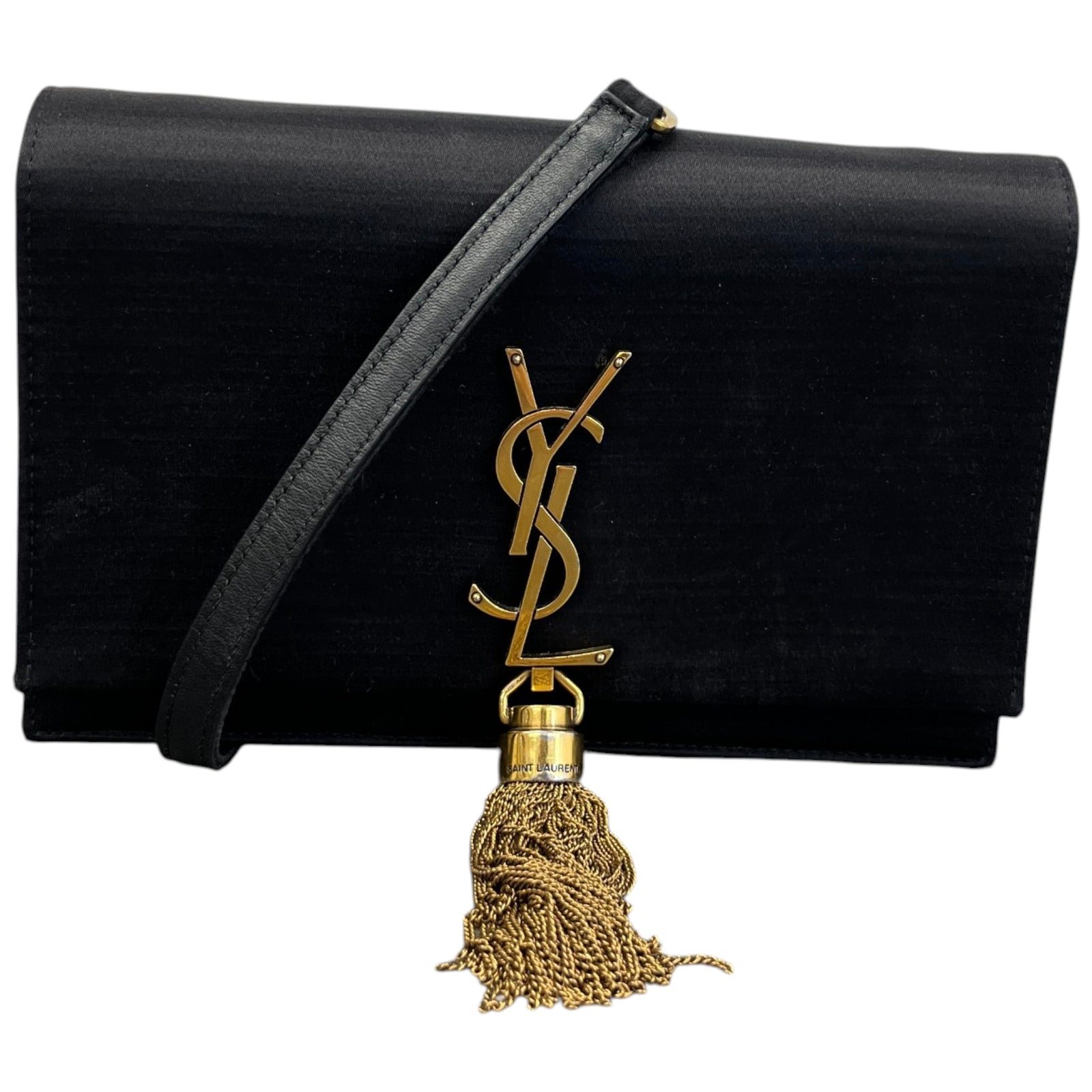 Women's Kate Small Tassel Handbag Black - Photo 1