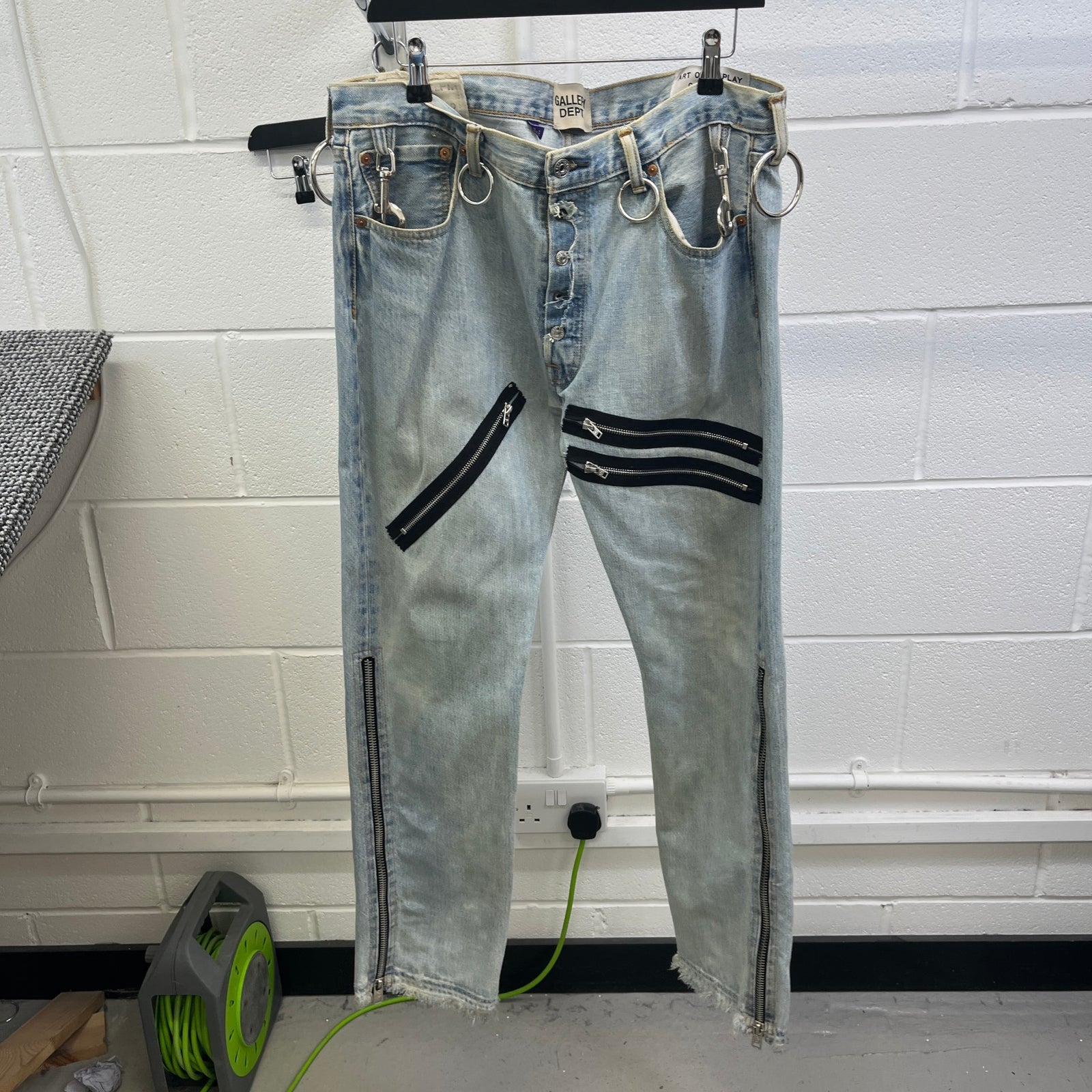 Men's Weapon World 5001 Jeans Blue Size L / W34 - Photo 12