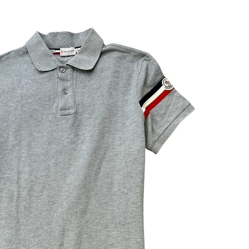 Men's Maglia Polo Shirt Grey Size L