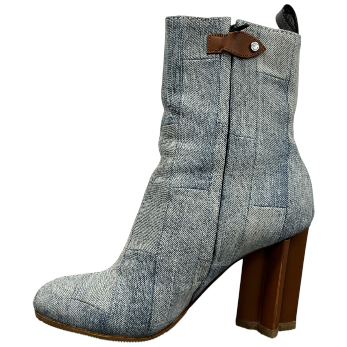 Women's Silhouette Ankle Boots Heels Blue Size UK 3 / EU 36 - Photo 2