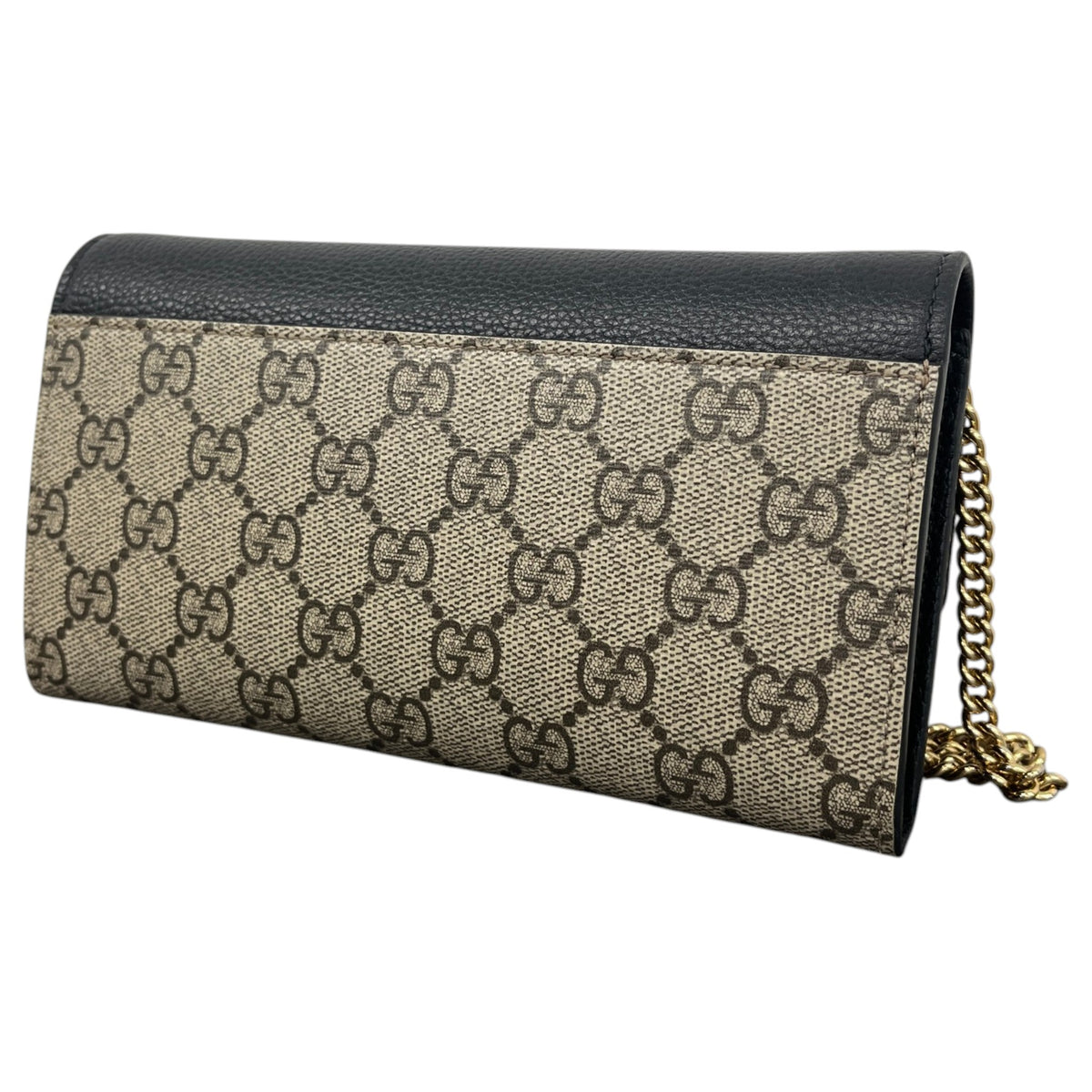 Women's GG Marmont wallet on chain Handbag Black - Photo 7
