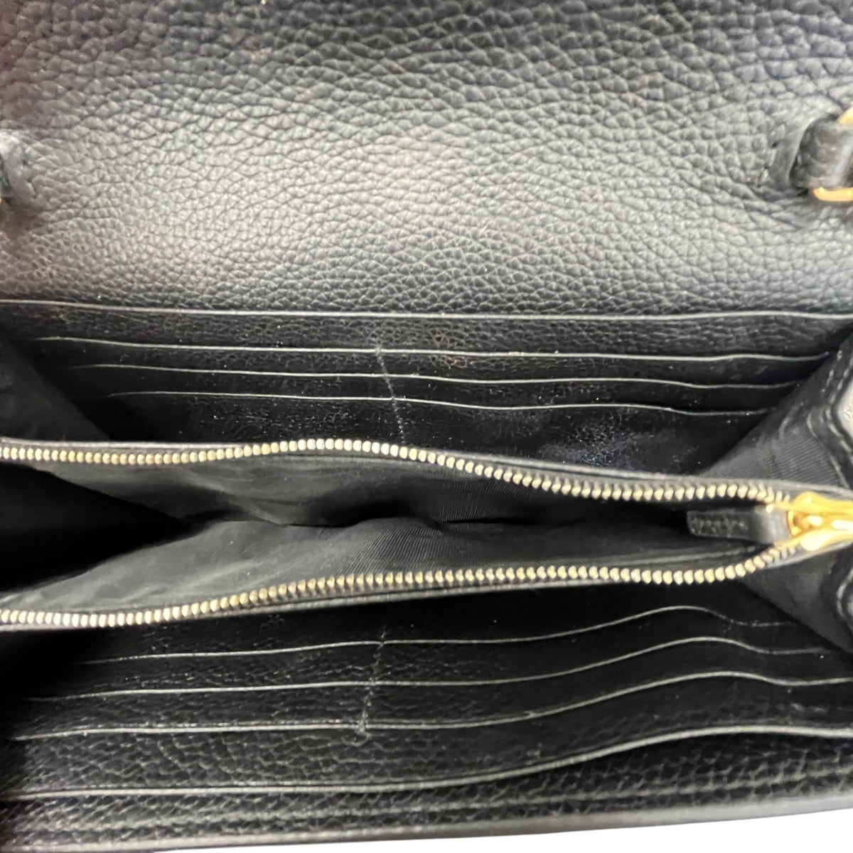 Women's GG Marmont wallet on chain Handbag Black - Photo 8