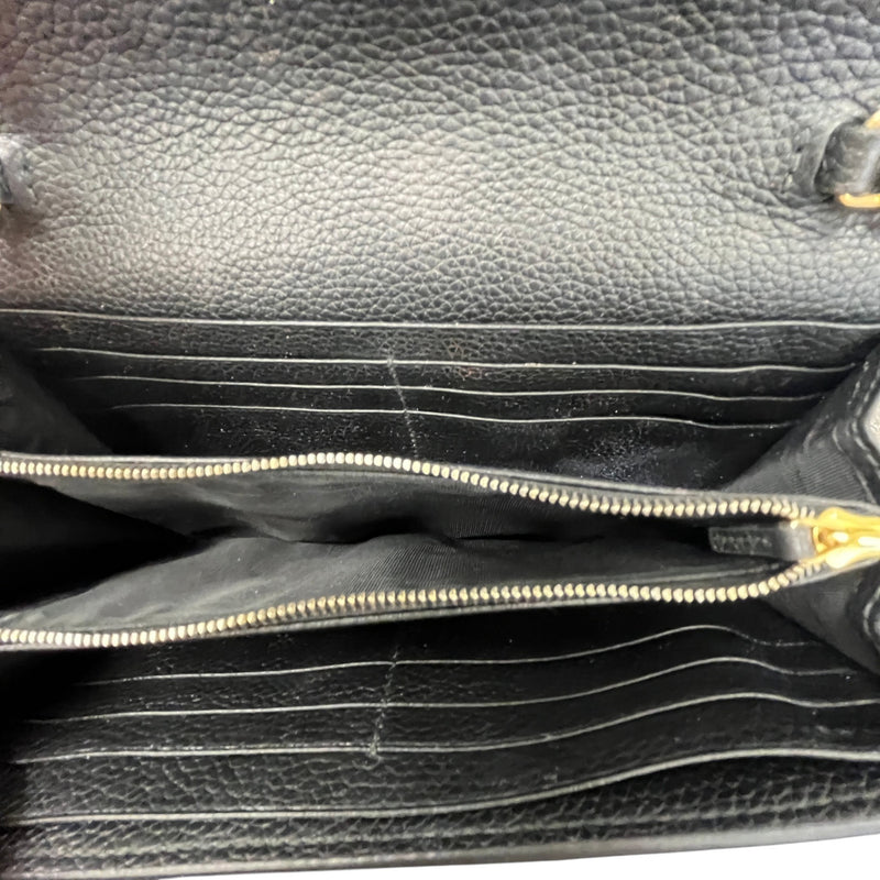 Women's GG Marmont wallet on chain Handbag Black