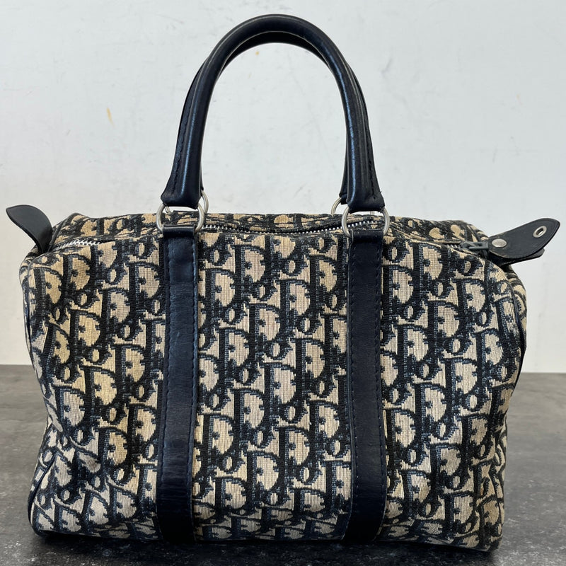 Women's Oblique Trotter Boston Bag Beige