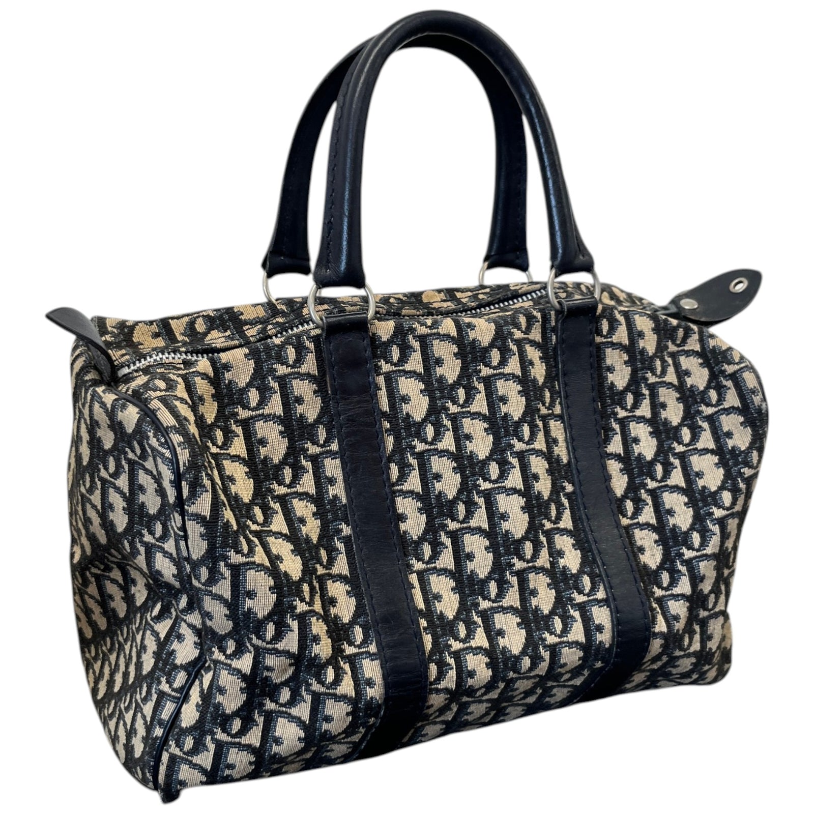 Women's Oblique Trotter Boston Bag Beige - Photo 4