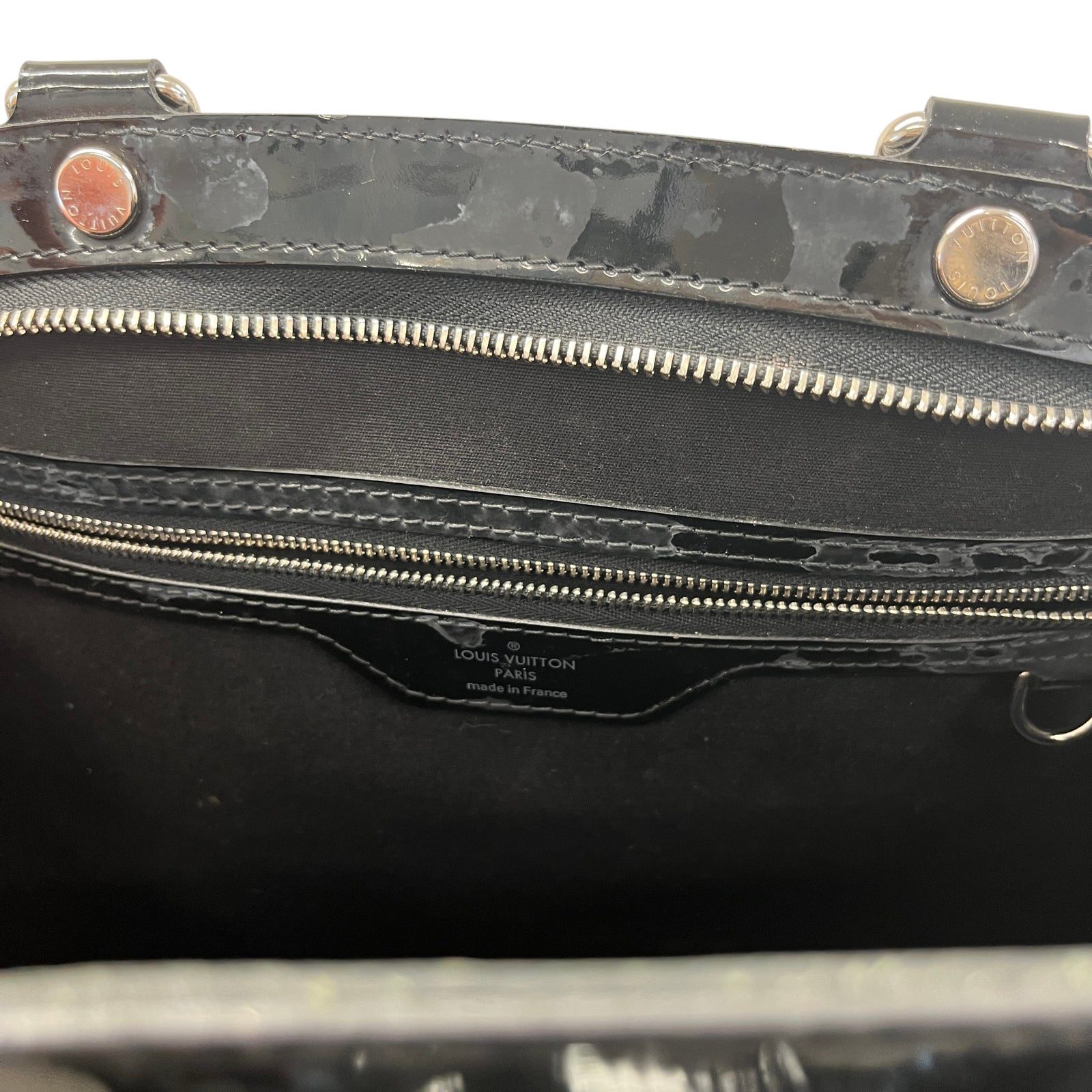 Women's Electric Epi Brea Handbag Black - Photo 11