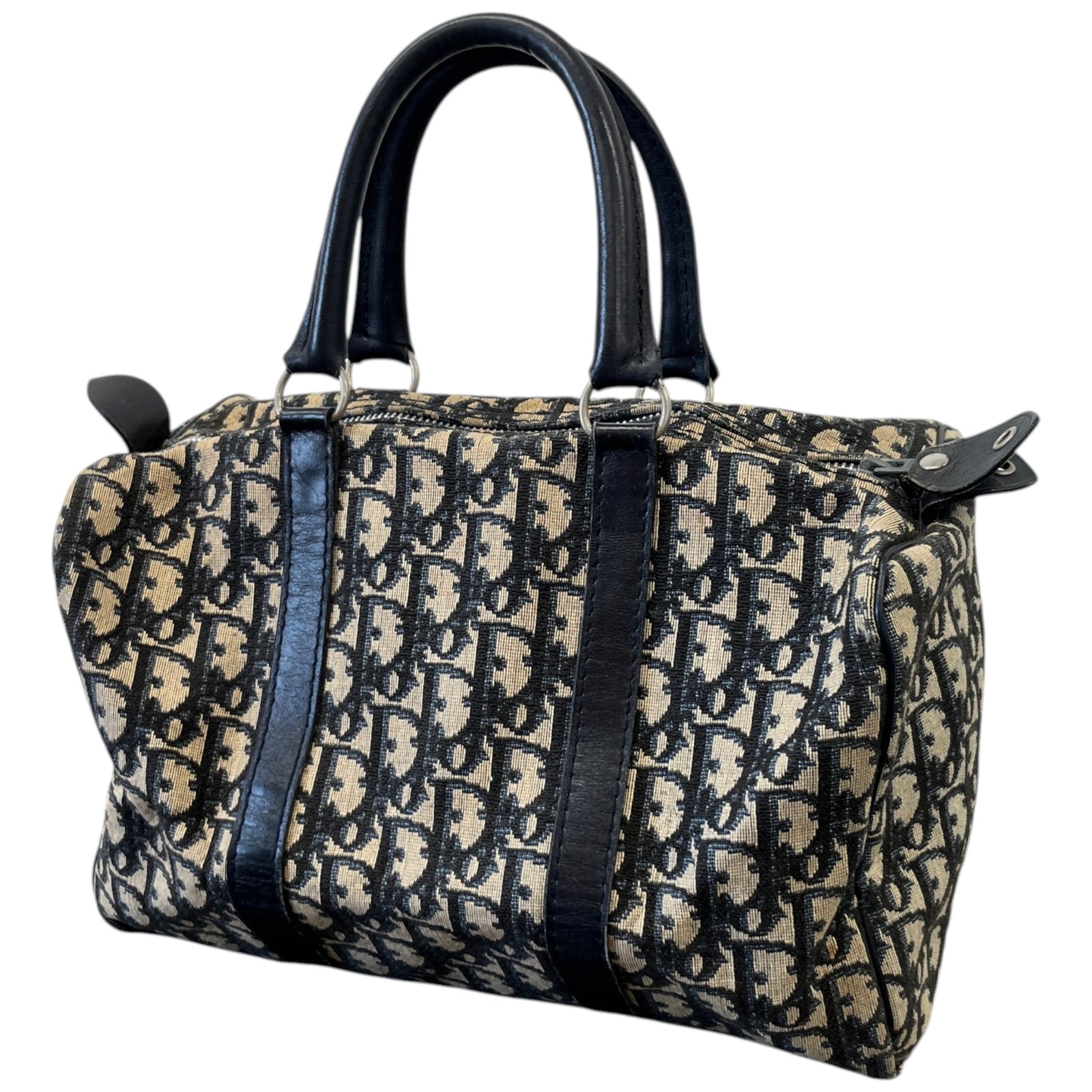 Women's Oblique Trotter Boston Bag Beige - Photo 5