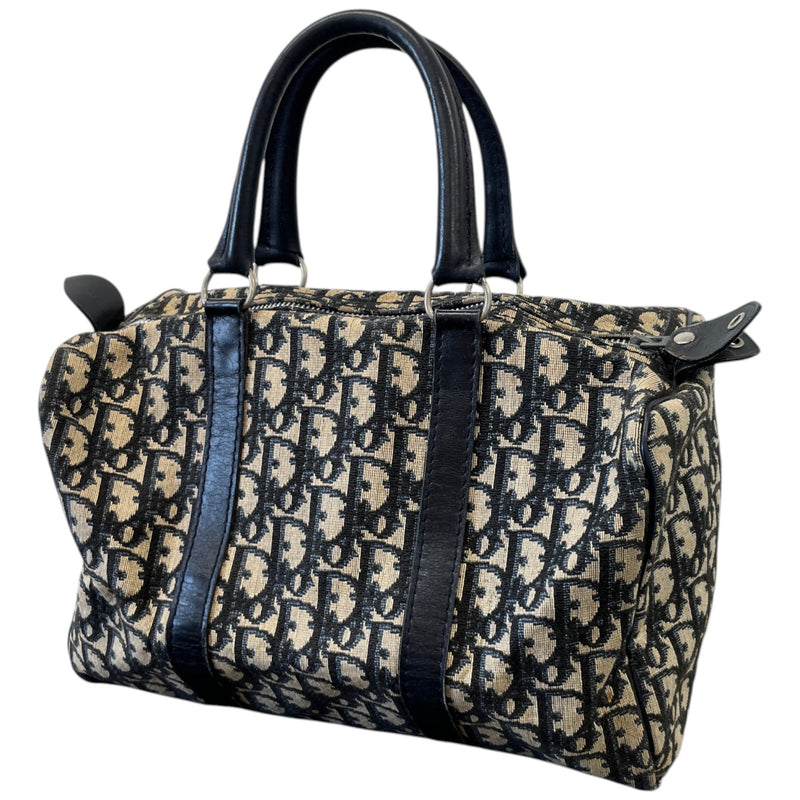 Women's Oblique Trotter Boston Bag Beige