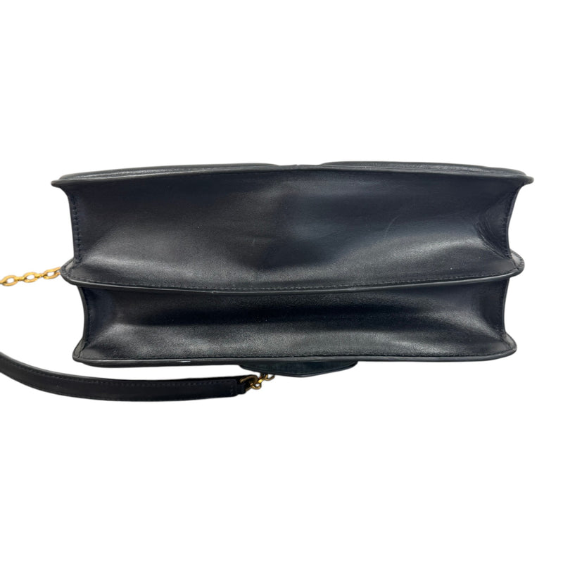Women's Heroine Flap Handbag Black