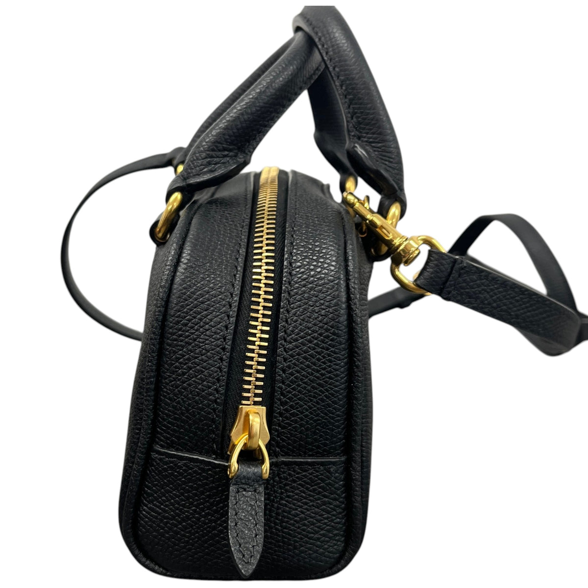 Women's Mini VLogo Signature Bowling Handbag Black - Photo 7