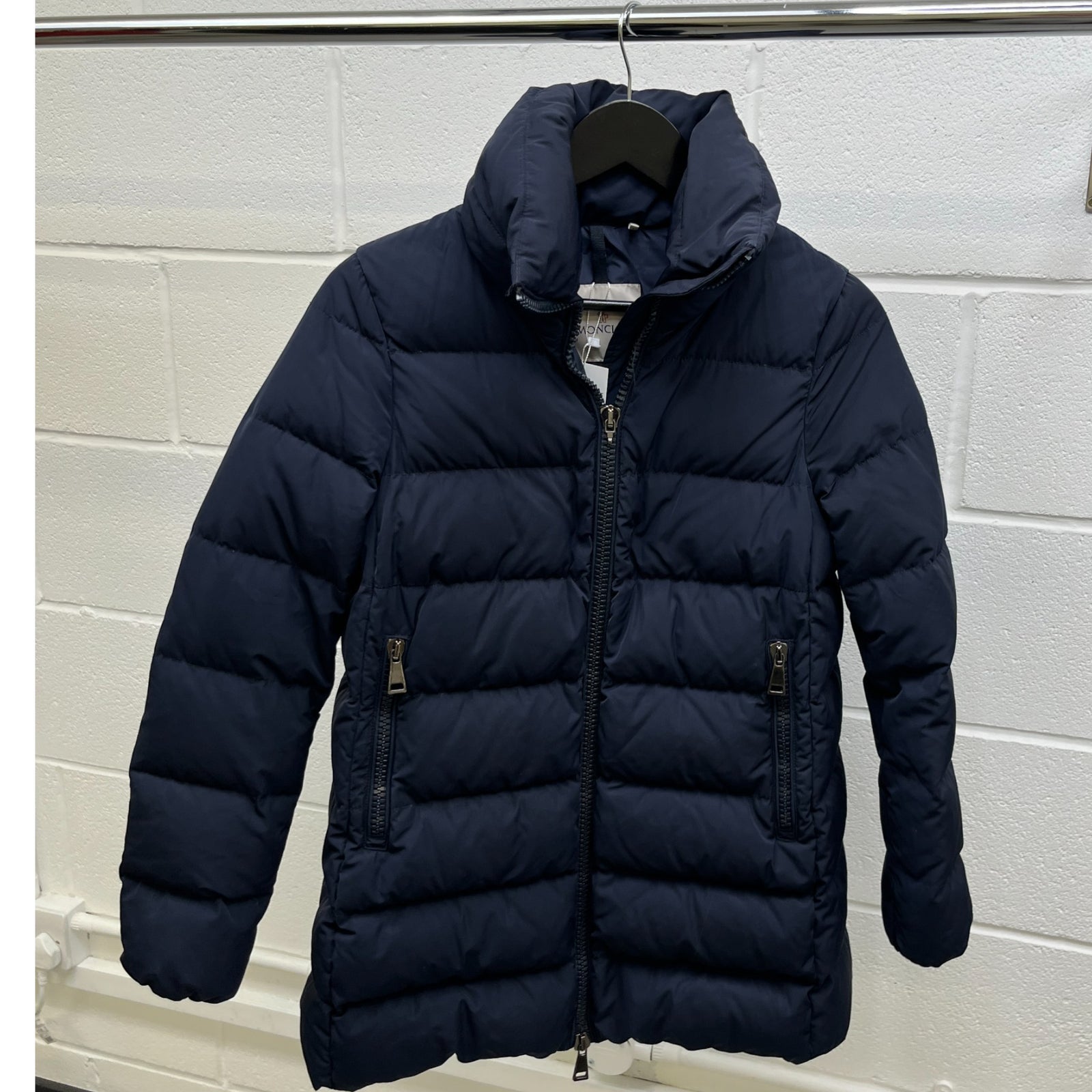 Women's Petrea Down Jacket Navy Size 2 / UK 12 - Photo 10