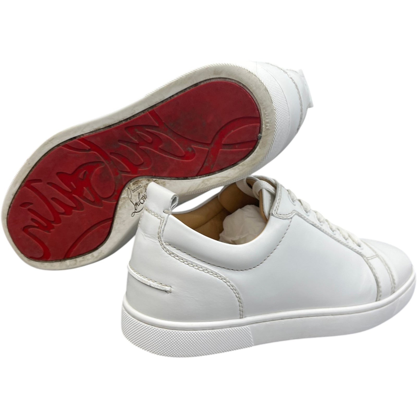 Men's Louis Junior Low Trainers White Size EU 41 / UK 7 - Photo 10