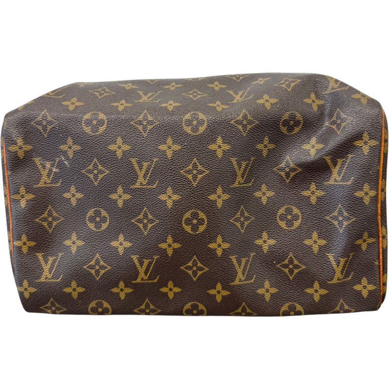 Women's Monogram Speedy 30 Handbag Brown