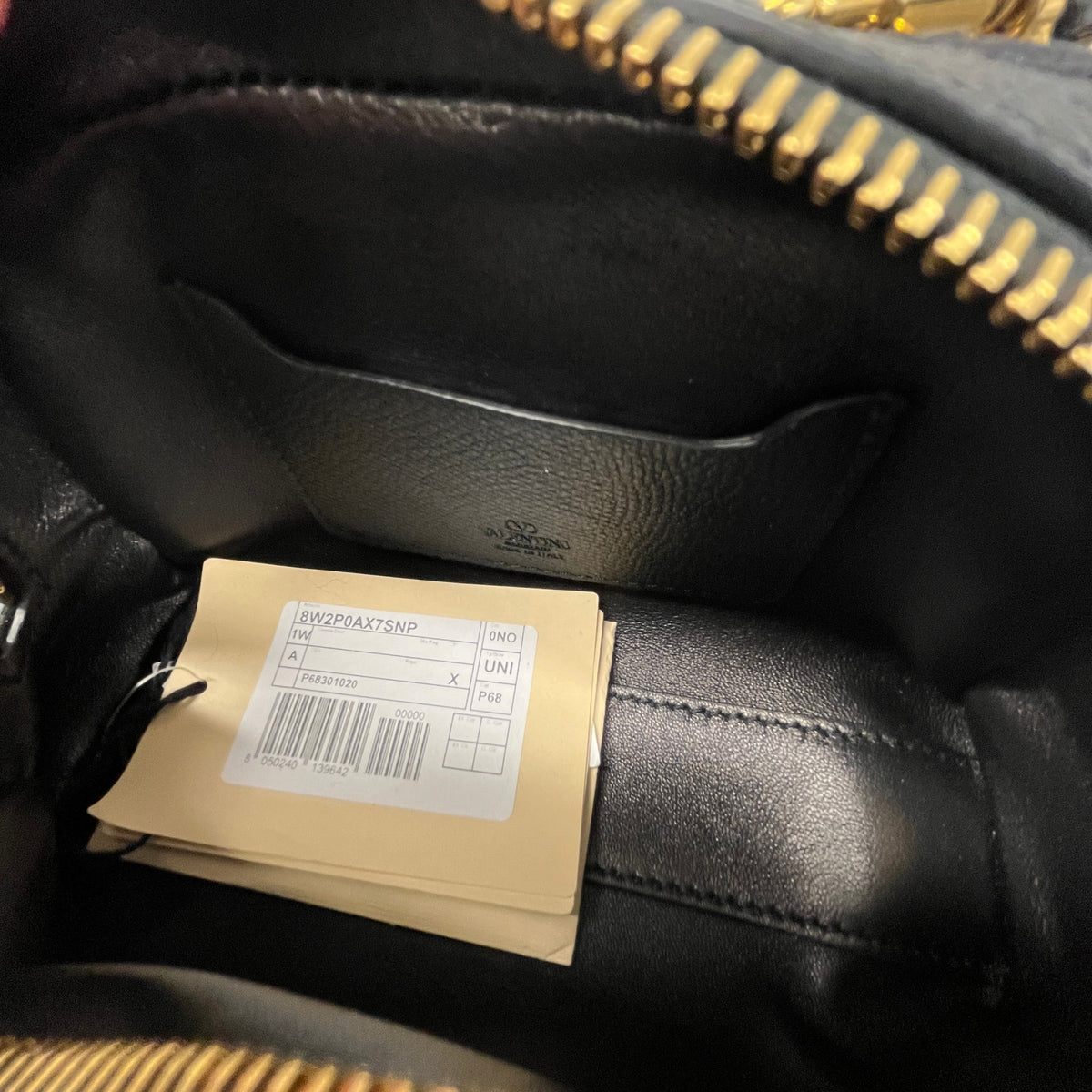 Women's Mini VLogo Signature Bowling Handbag Black - Photo 10