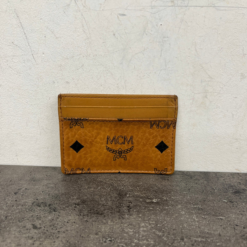 Men's Aren Visetos Card Holder Tan