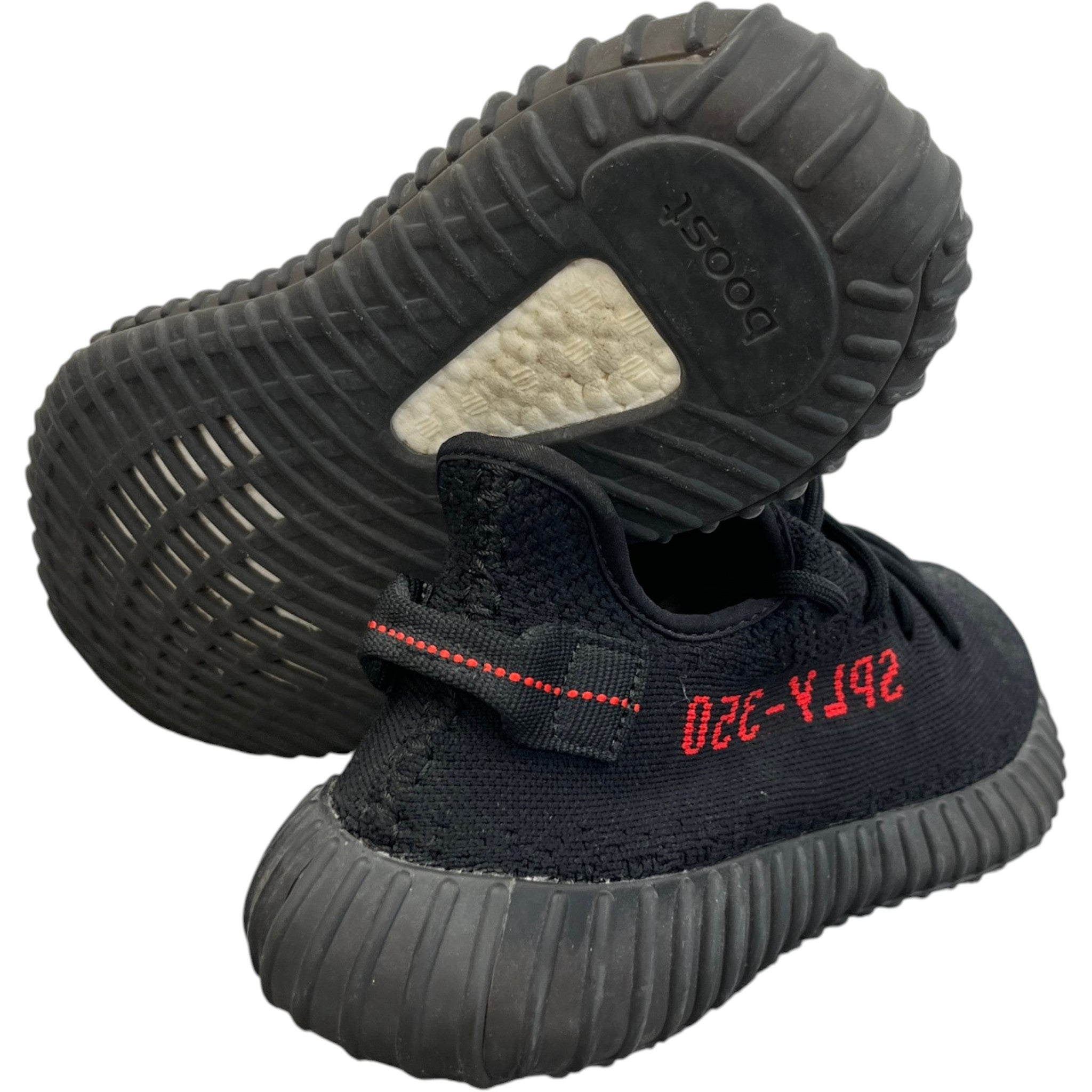 Men's Boost 350 V2 Low Trainers Black Size EU 42 / UK 8 – Label Source