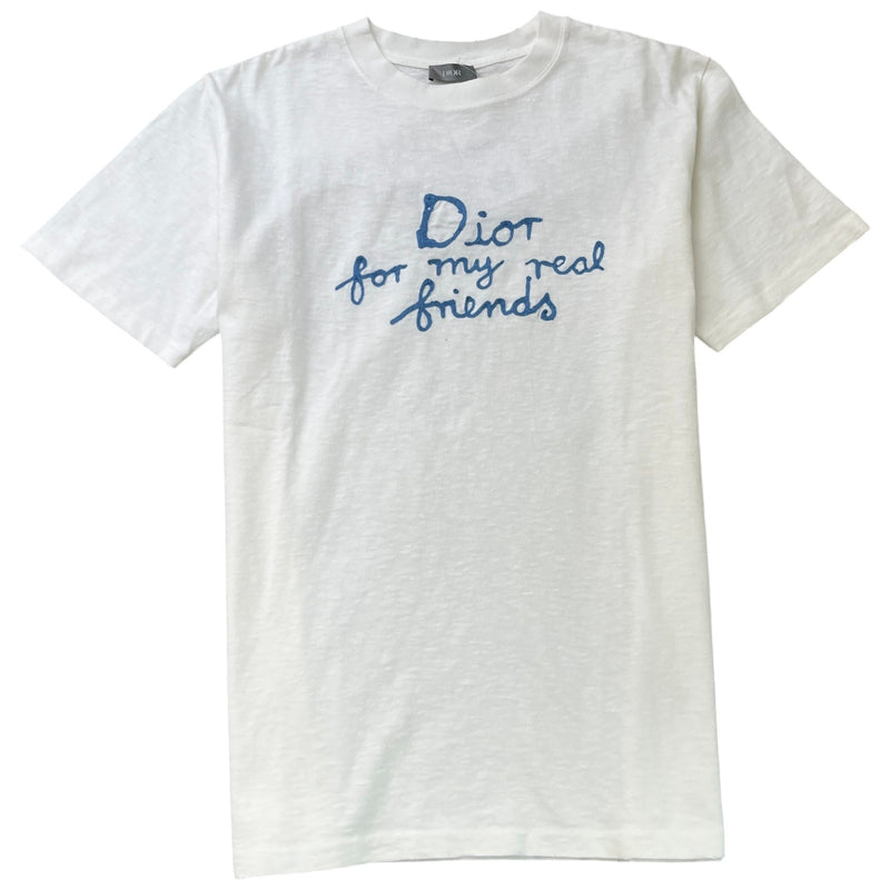Men's X Hylton Nel Embroidered Logo T-Shirt White Size M