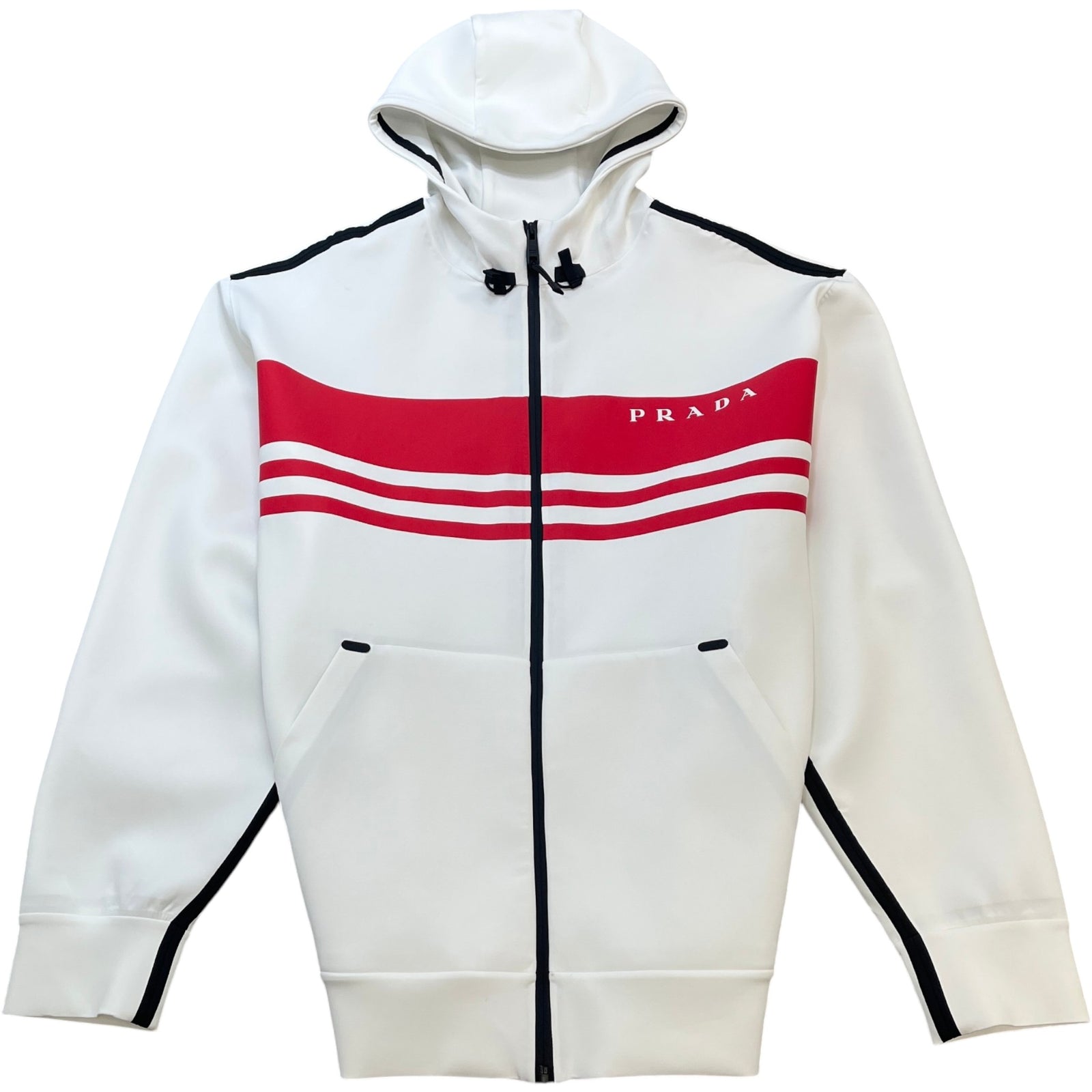 Men's Linear Rosa Jacket White Size XL - Photo 1