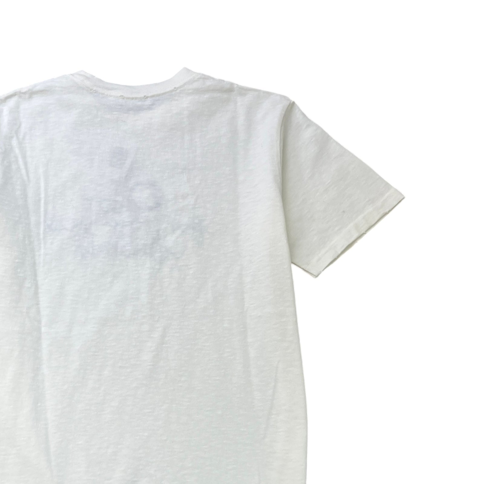 Men's X Hylton Nel Embroidered Logo T-Shirt White Size M - Photo 4