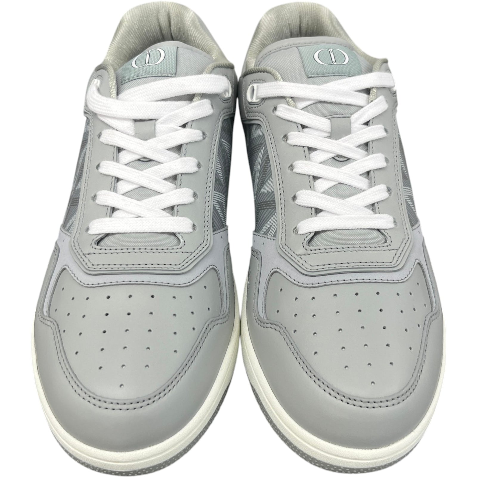 Men's B27 Cd Diamond Low Trainers Grey Size EU 43 / UK 9 - Photo 6