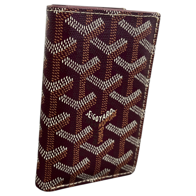 Men's Saint-Pierre Card Holder Burgundy