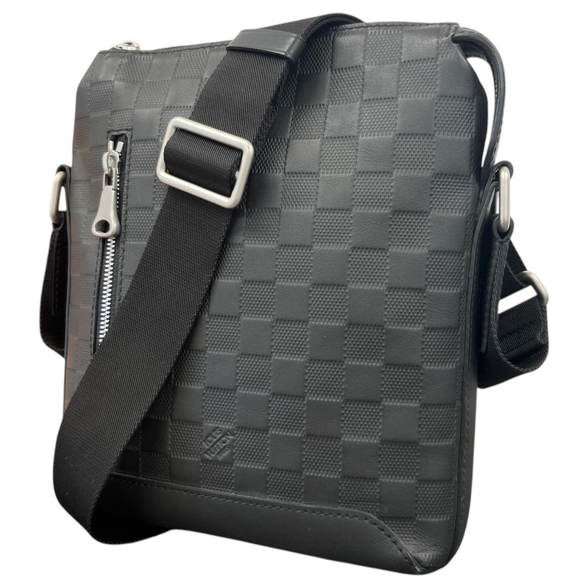 Men's Damier Infini Discovery Messenger Bag Black - Photo 5
