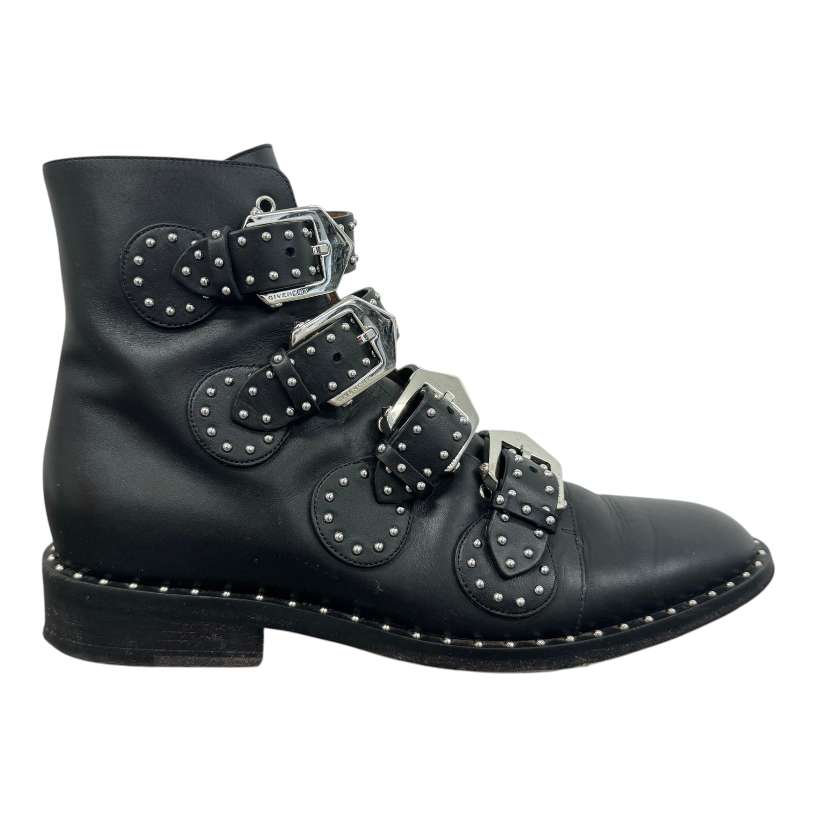 Women's Elegant Studded Boots Black Size UK 5 / EU 38 - Photo 1