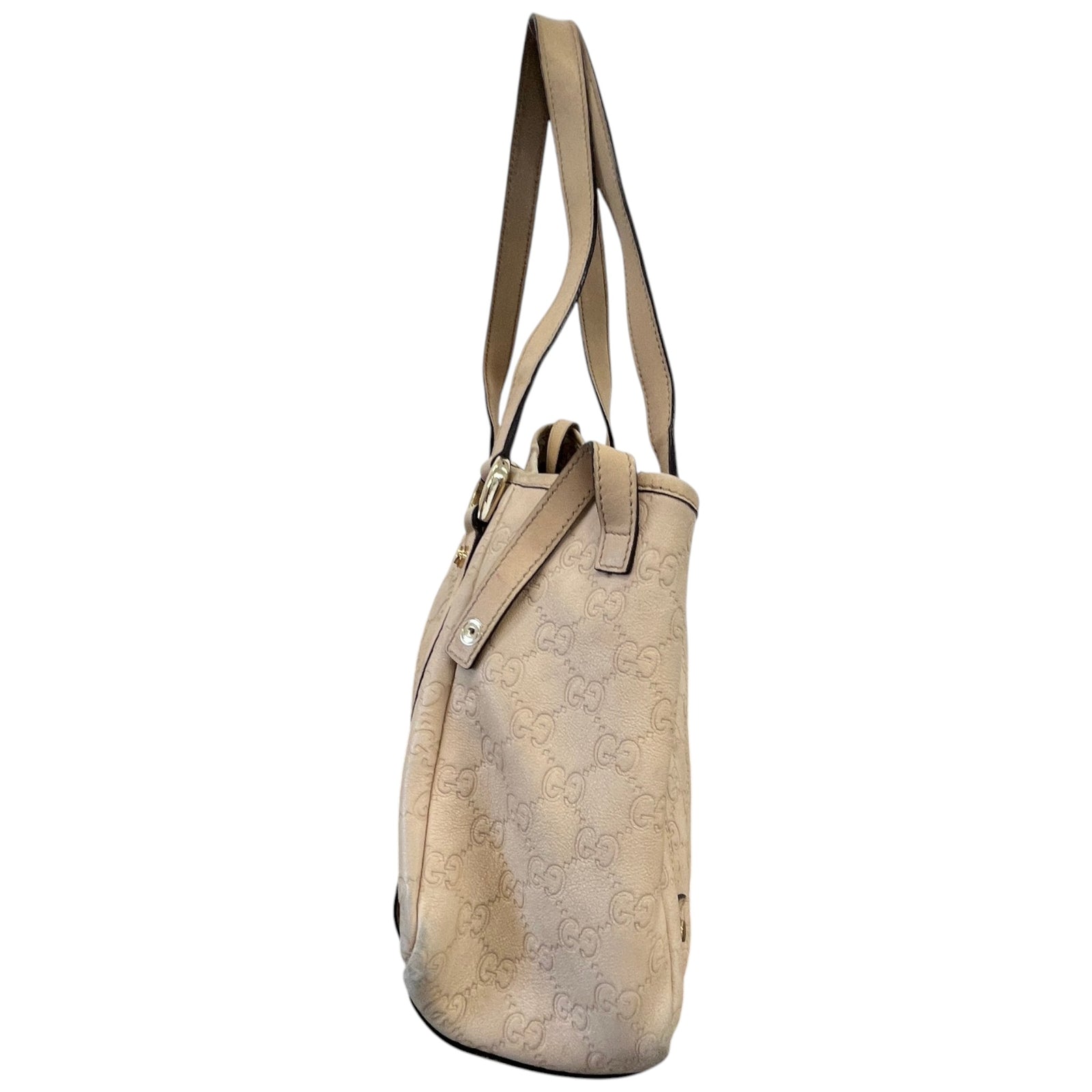 Women's Guccissima Abbey Bag Nude - Photo 7