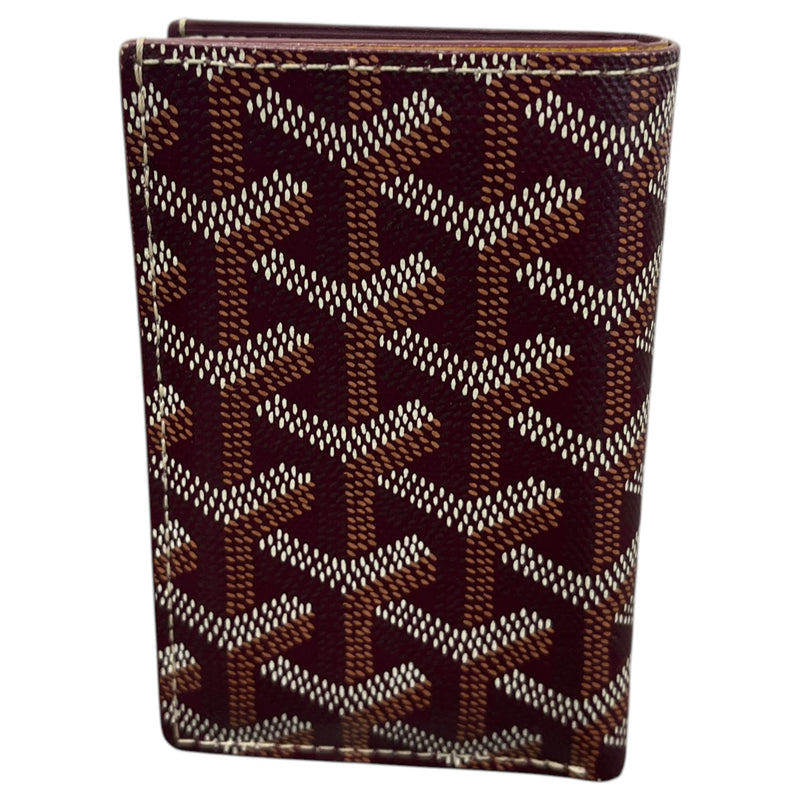 Men's Saint-Pierre Card Holder Burgundy
