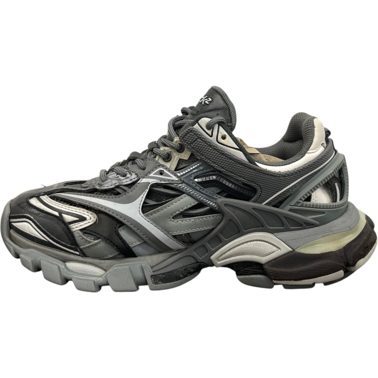 Women's Track 2 Low Trainers Grey Size EU 37 / UK 4 - Photo 2