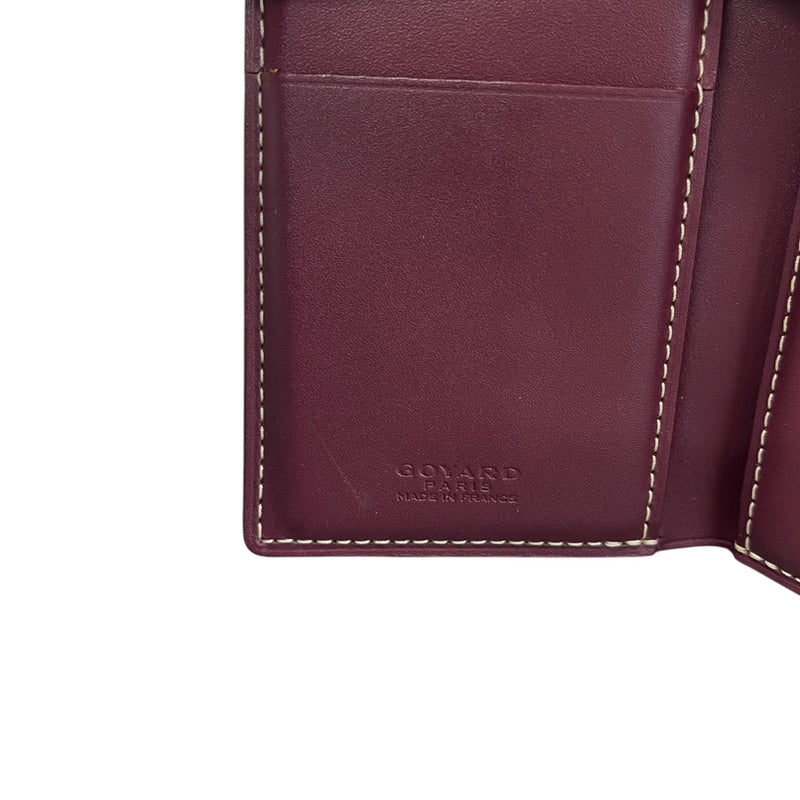 Men's Saint-Pierre Card Holder Burgundy