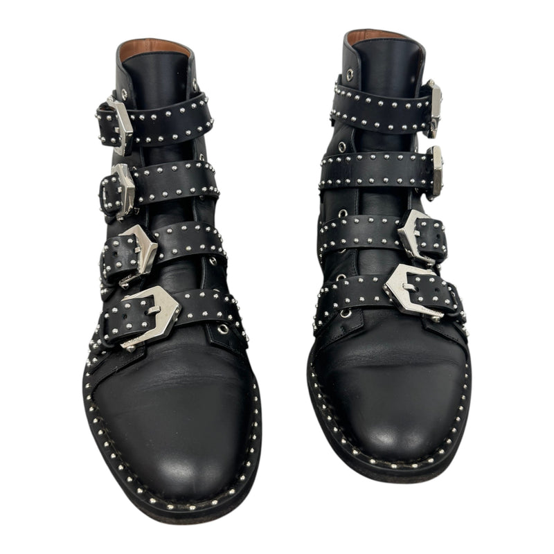 Women's Elegant Studded Boots Black Size UK 5 / EU 38