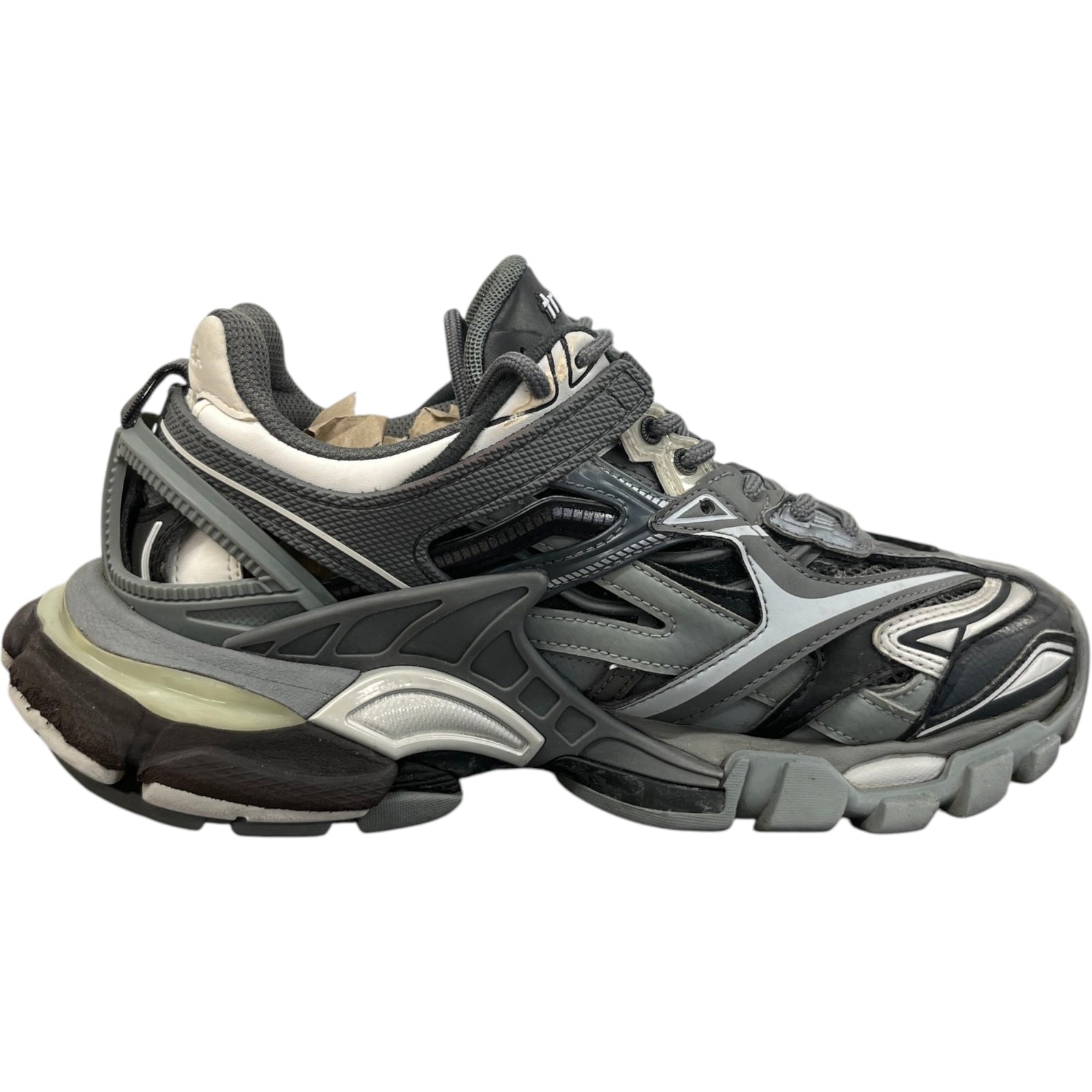 Women's Track 2 Low Trainers Grey Size EU 37 / UK 4 - Photo 4