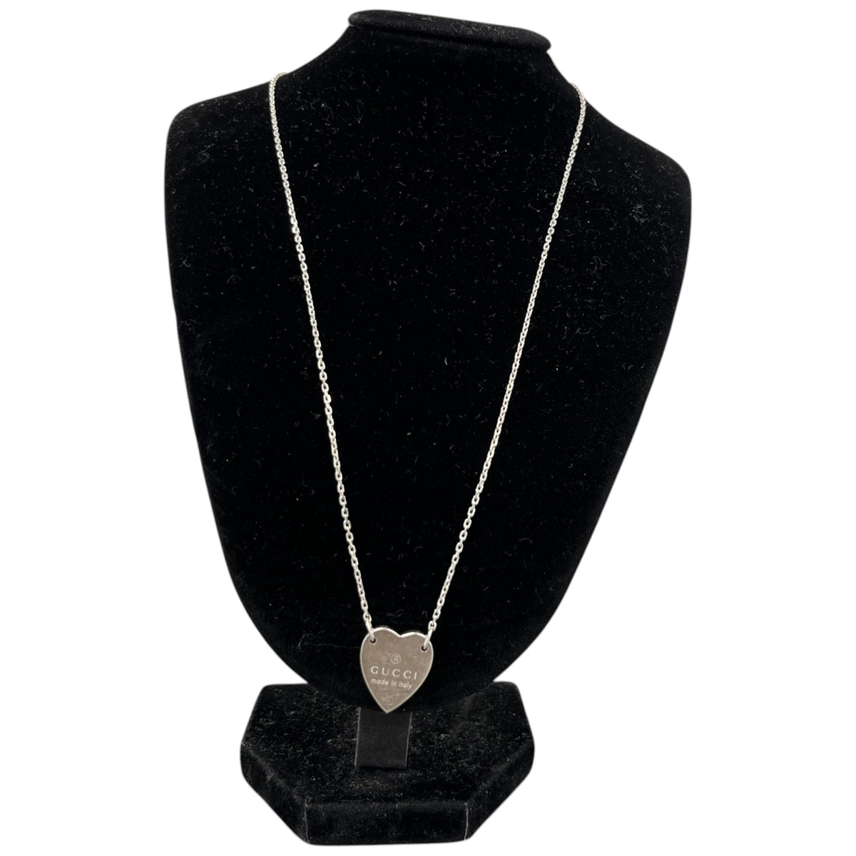 Women's Trademark Heart Necklace Silver - Photo 3