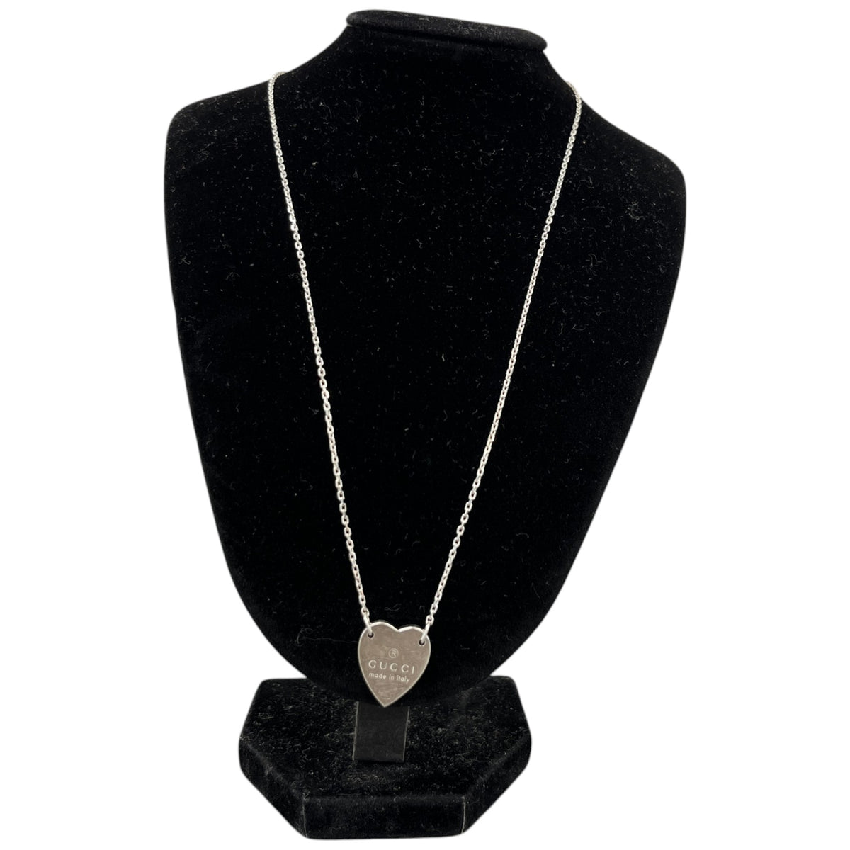 Women's Trademark Heart Necklace Silver - Photo 4