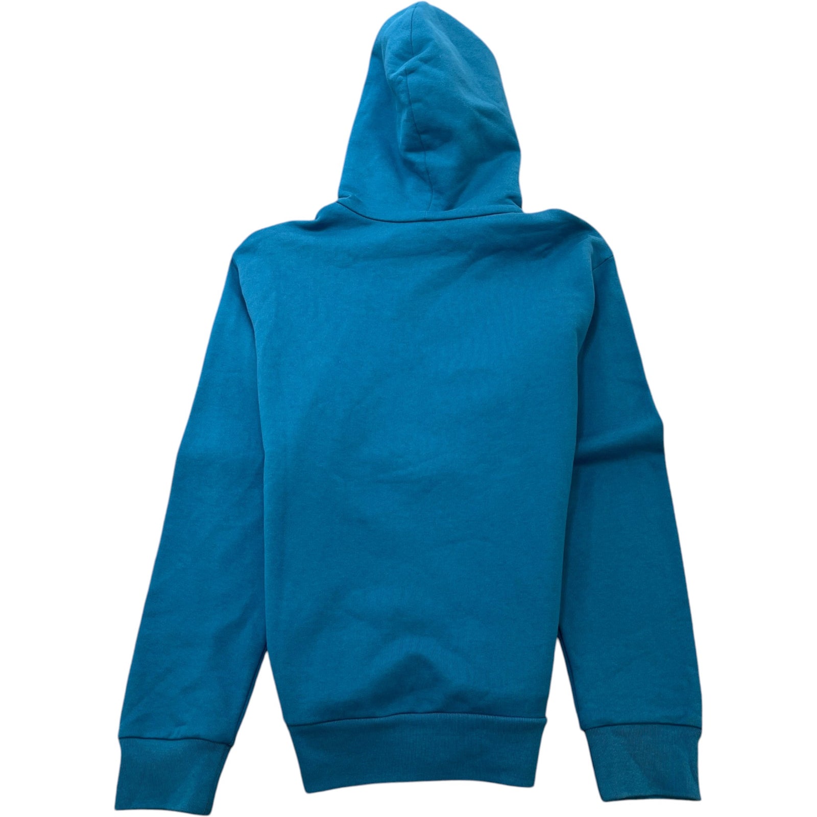 Men's Embroidered Logo Hoodie Blue Size M - Photo 2
