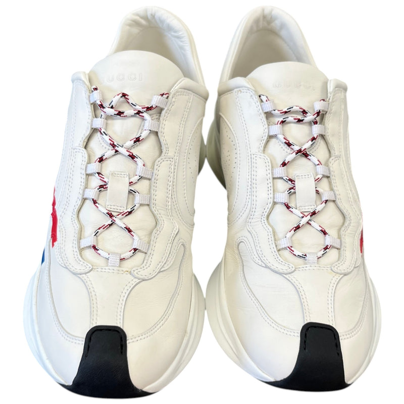 Men's Technical Knit Low Trainers White Size EU 45 / UK 11