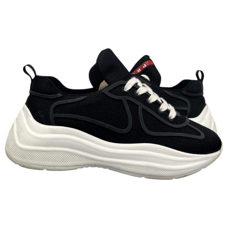 Women's America's Cups Low Trainers Black Size UK 4 / EU 37