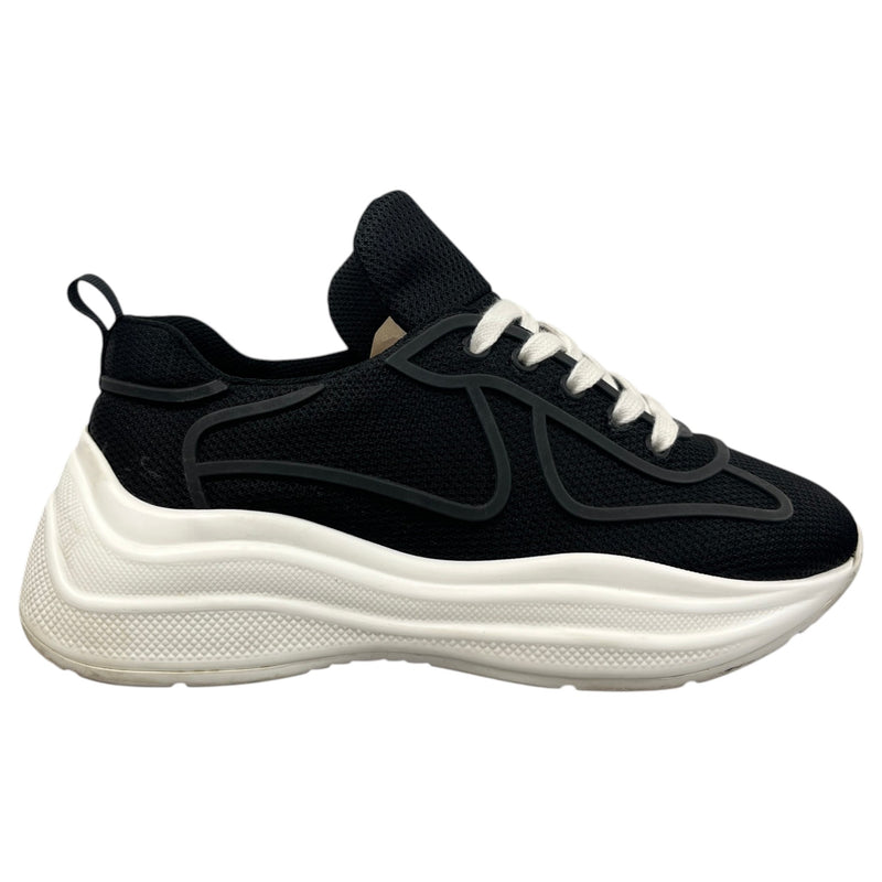 Women's America's Cups Low Trainers Black Size UK 4 / EU 37