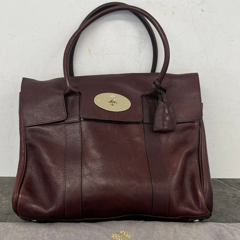 Women's Heritage Bayswater Handbag Burgundy