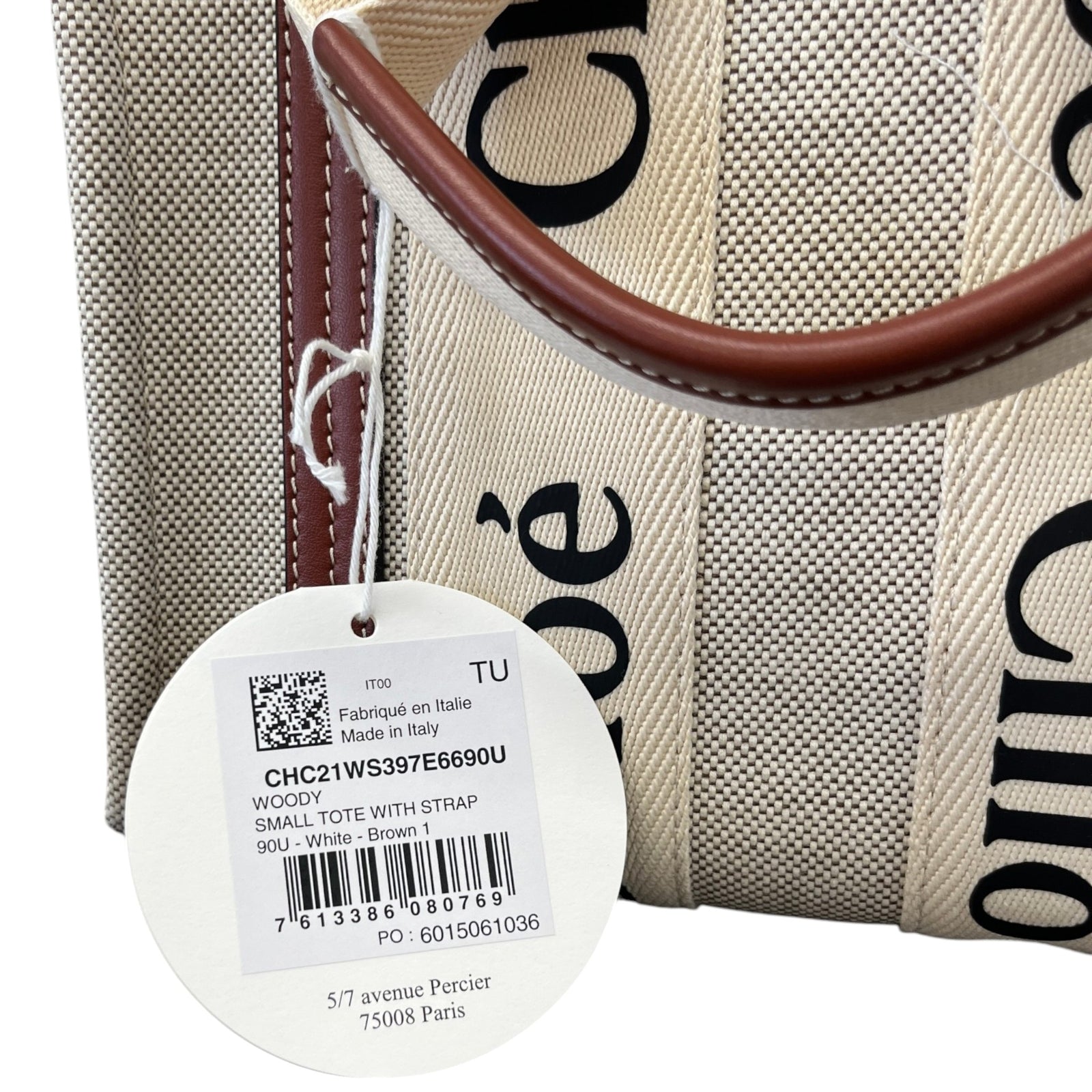 Women's Woody Small Tote Handbag Beige - Photo 10