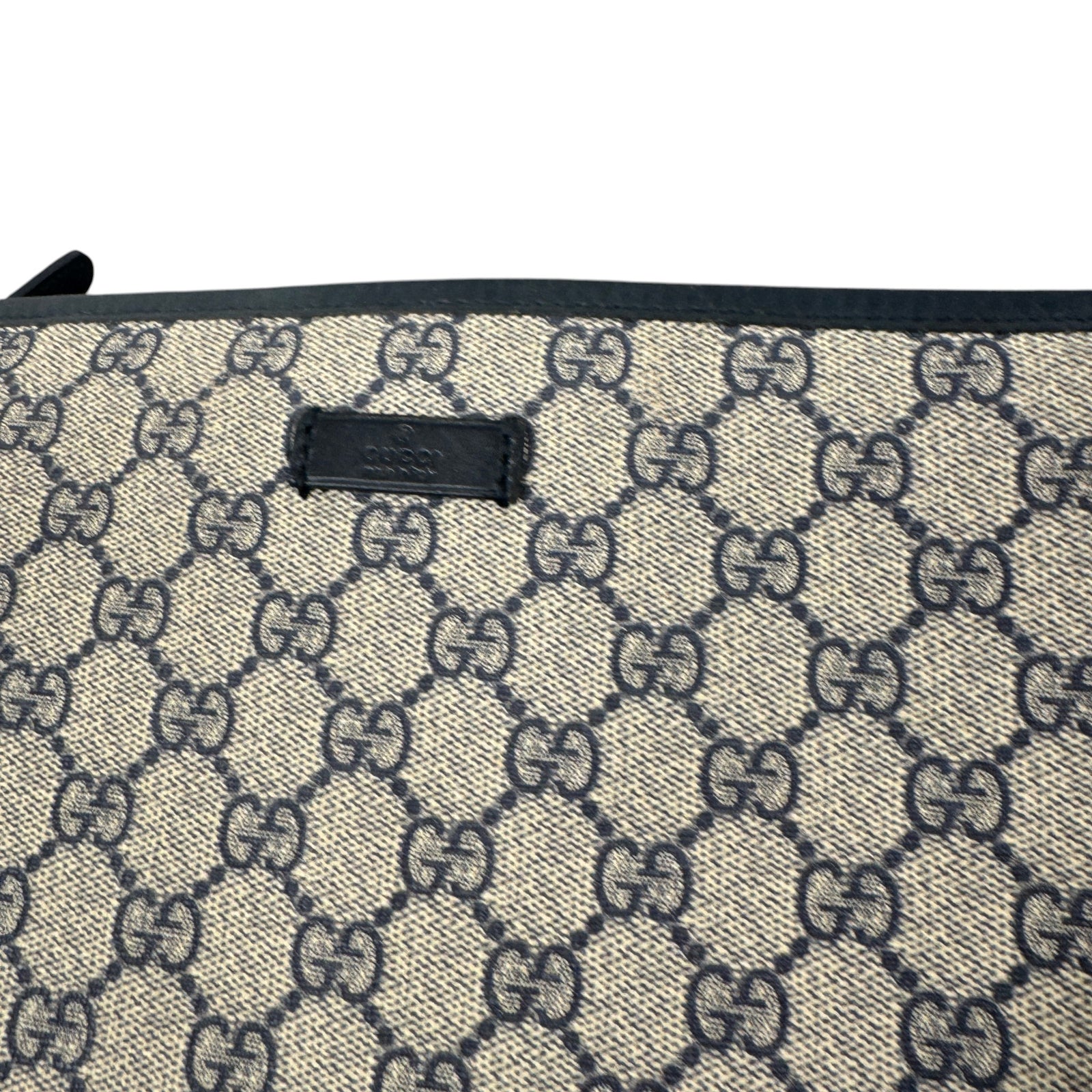 Men's GG Supreme Messenger Bag Navy - Photo 9