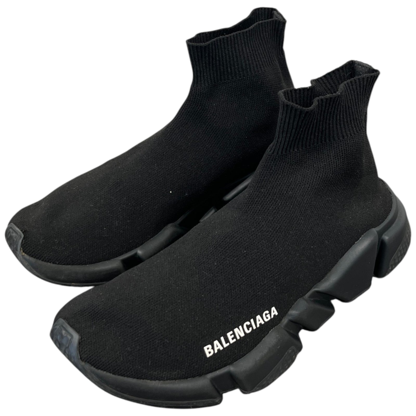 Women's Speed Sock High Trainers Black Size EU 37 / UK 4 - Photo 9