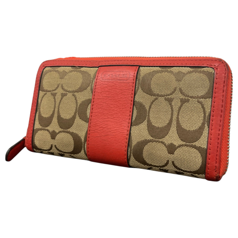Women's Signature Slim Wallet Beige