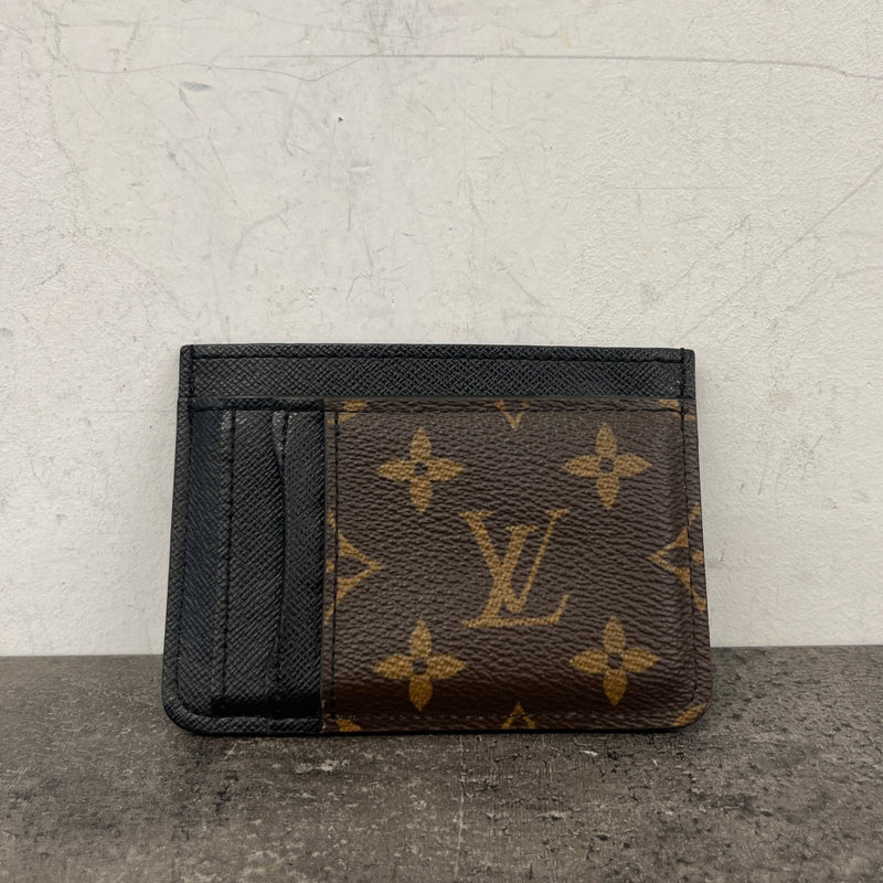 Women's LV Side Up Card Holder Brown